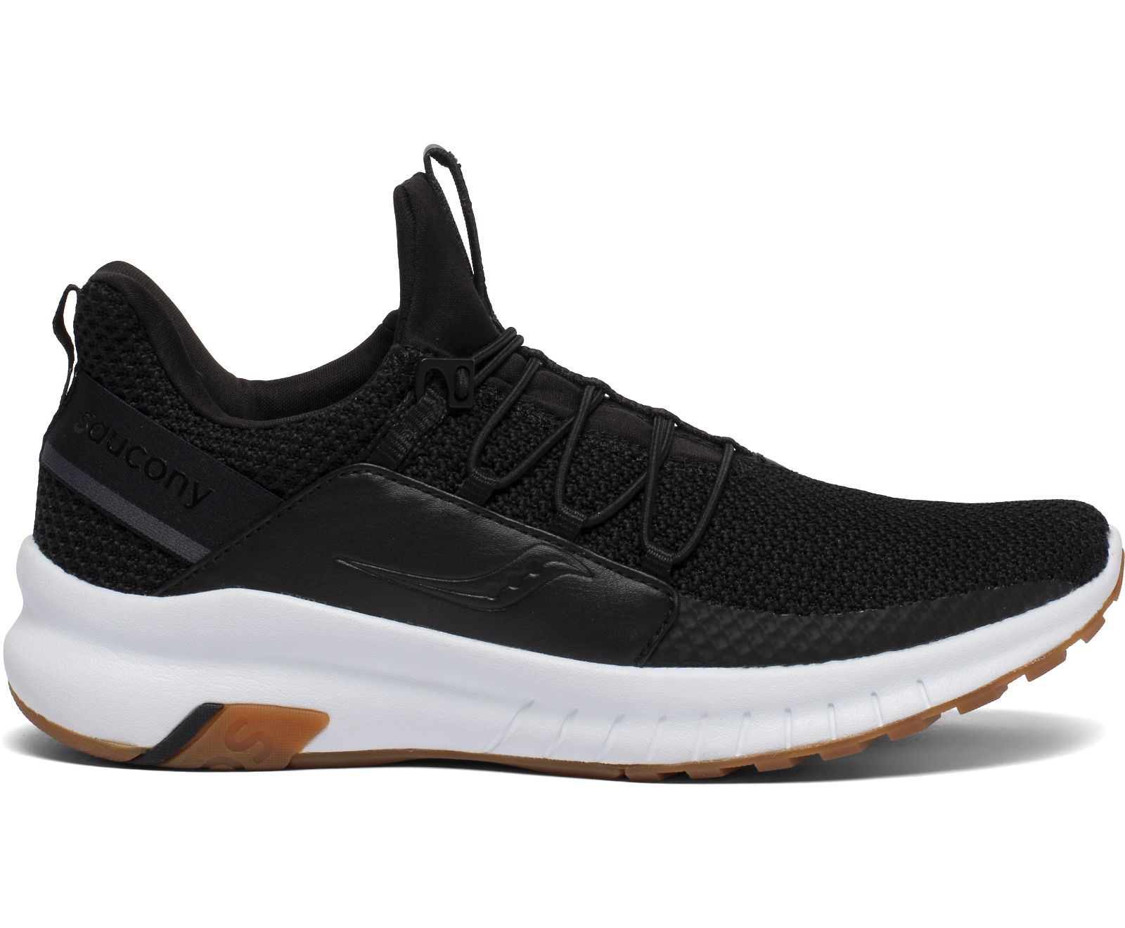 Női Saucony Stretch & Go Glide Gyalogló Cipő Fekete | HU 625ZUT